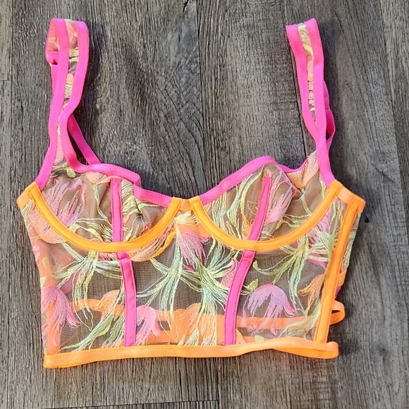 New!For Love and Lemons Tulip Bustier Bra - Picture 7 of 13